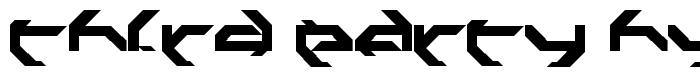 Third party hyper font